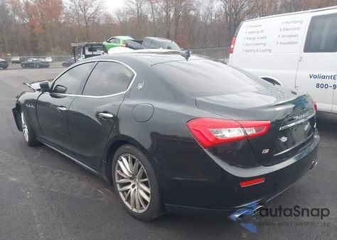 2016 Maserati Ghibli S Q4 from USA, damaged, VIN ZAM57RTA4G1165933